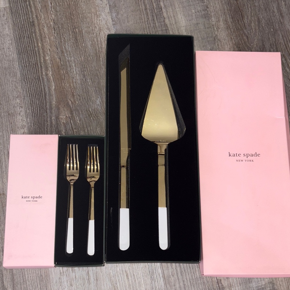 Lenox Kate Spade Cake Cutting Set